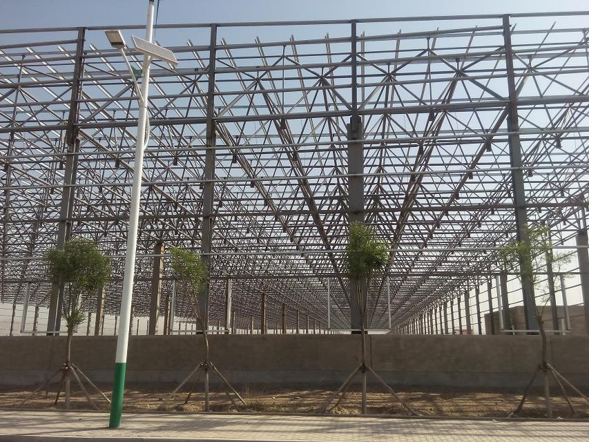 赤水汽车工业厂房网架