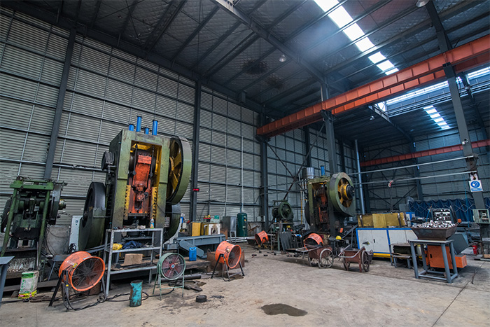 赤水网架配件-锥头加工车间